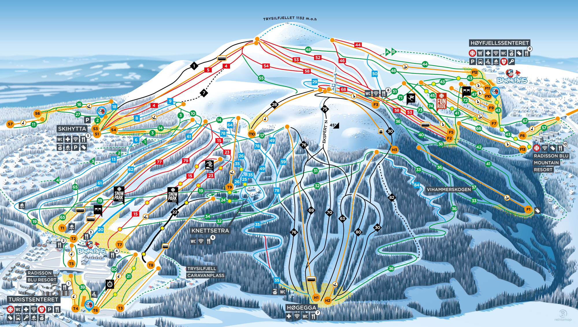 ski map